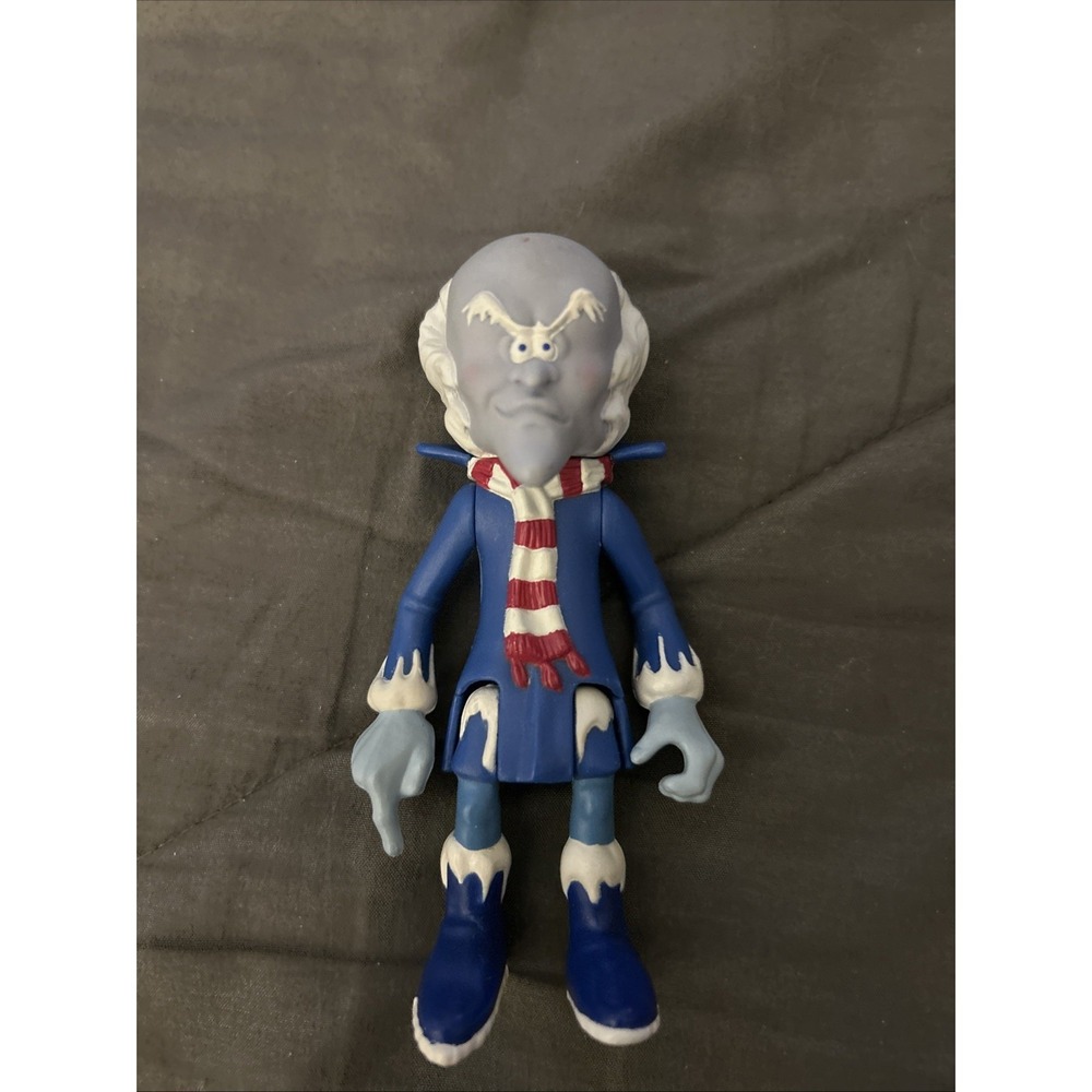 Vintage Care Bears Professor Cold Heart 4.75" Posable Figure 1984 Villain!